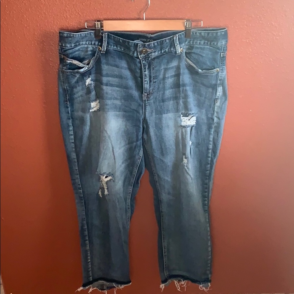 Maurices brand plus size jeans